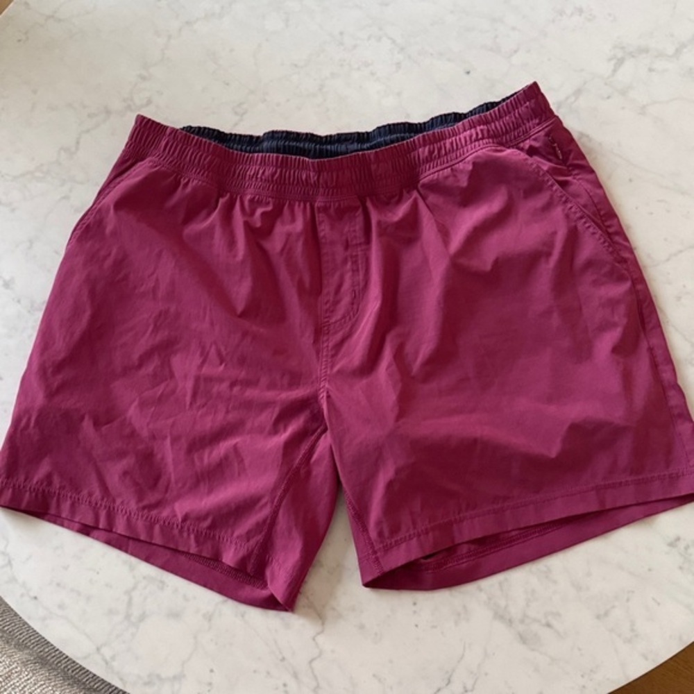 Rhone Mako Shorts Mens XXL Purple 7 Inch Athletic Running Training Gym